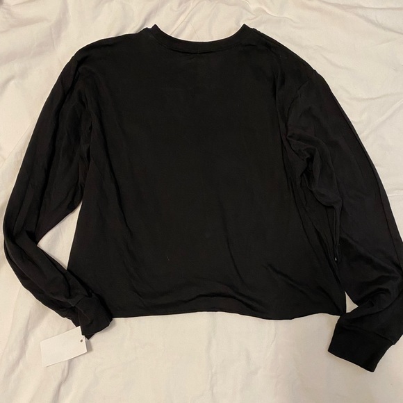 Nightmare before Christmas Jack Skellington in Santa hat long sleeve shirt Med - Picture 2 of 4